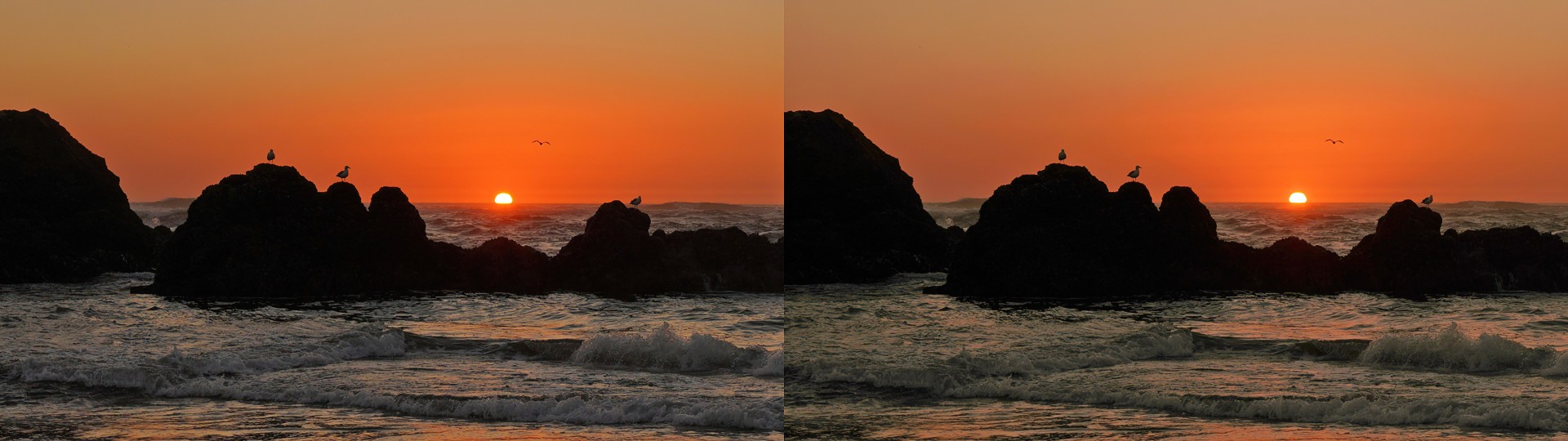 Sunset At Cannon Beach